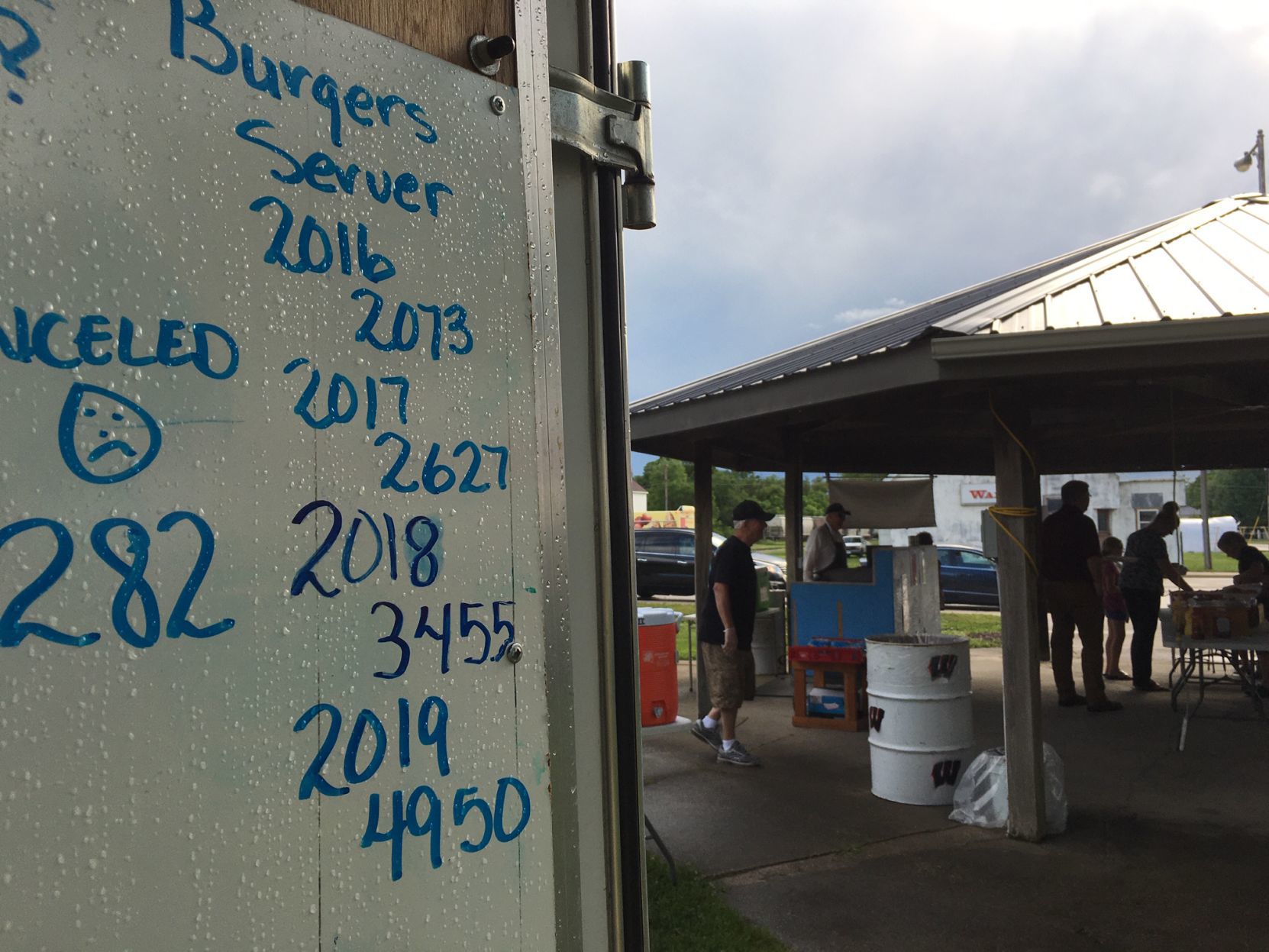 Burger Night in Muscoda